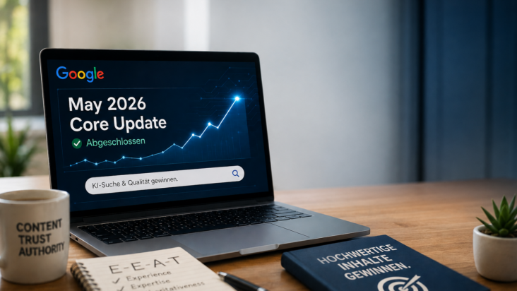 Google May 2026 Core Update abgeschlossen: Warum E-E-A-T, KI-Suche und Markenautorität jetzt wichtiger werden