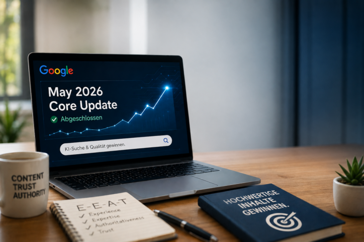 Google May 2026 Core Update abgeschlossen: Warum E-E-A-T, KI-Suche und Markenautorität jetzt wichtiger werden